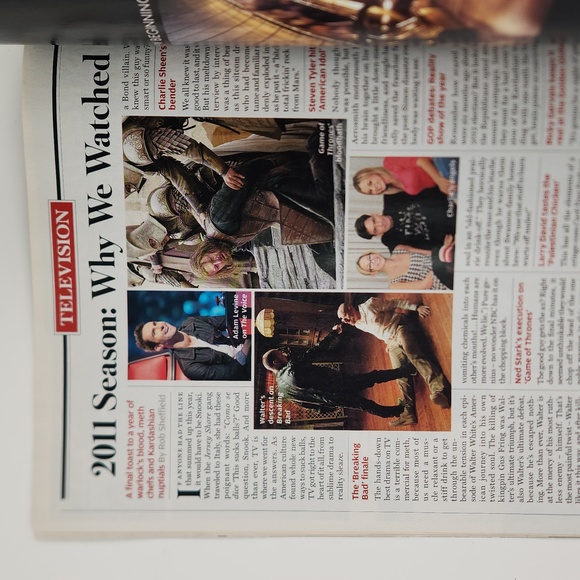 2011 IN REVIEW ROLLING STONE MAGAZINE, JAN 5, 2012, Special Double Issue 1146/47 - Picture 6 of 17